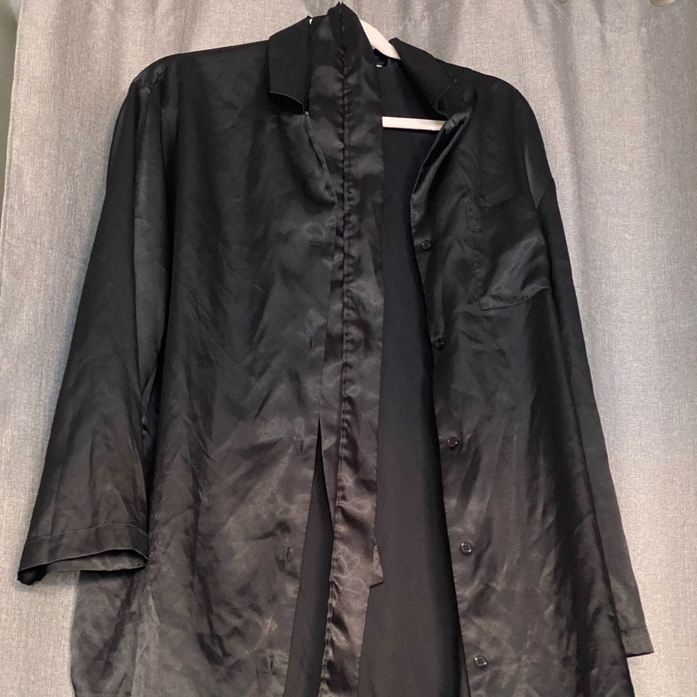 victoria’s secret button down night shirt